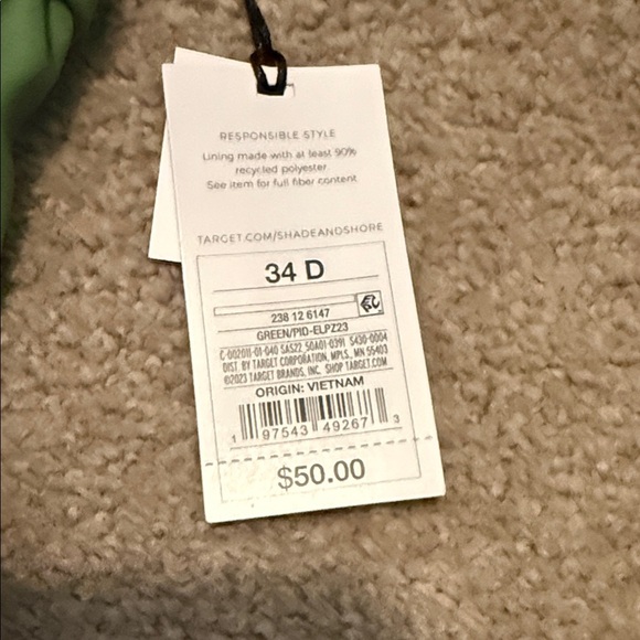 Shade & Shore Olive One-Piece Swimsuit - Picture 5 of 8